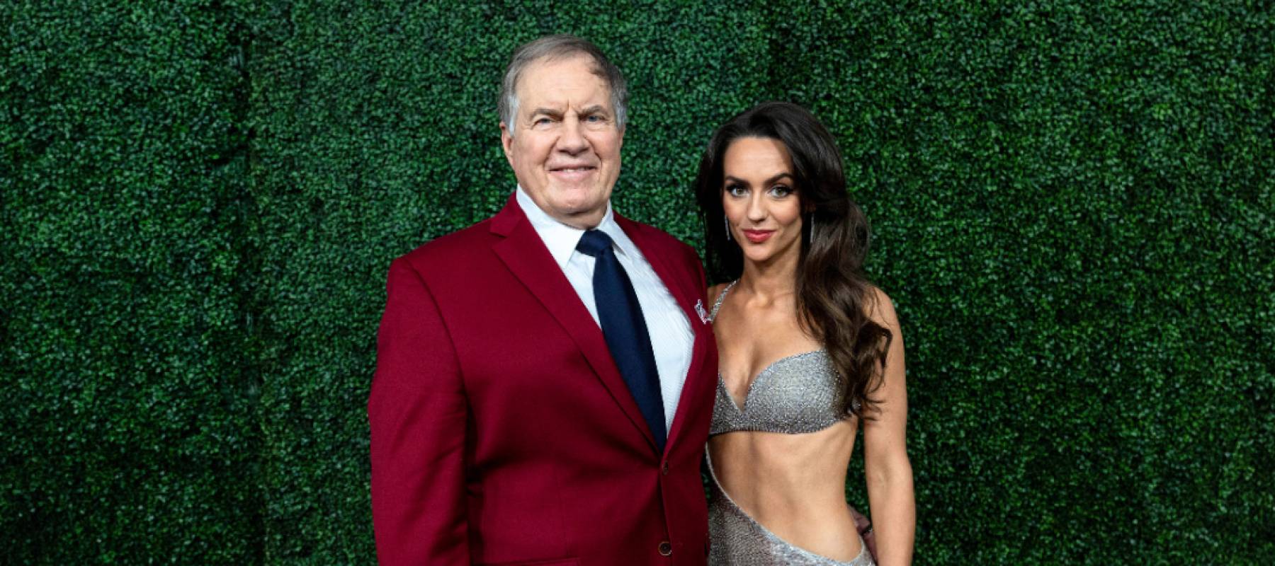 Bill Belichick and Jordon Hudson at the 14th Annual NFL Honors at Saenger Theatre on Feb. 6, 2025 in New Orleans.