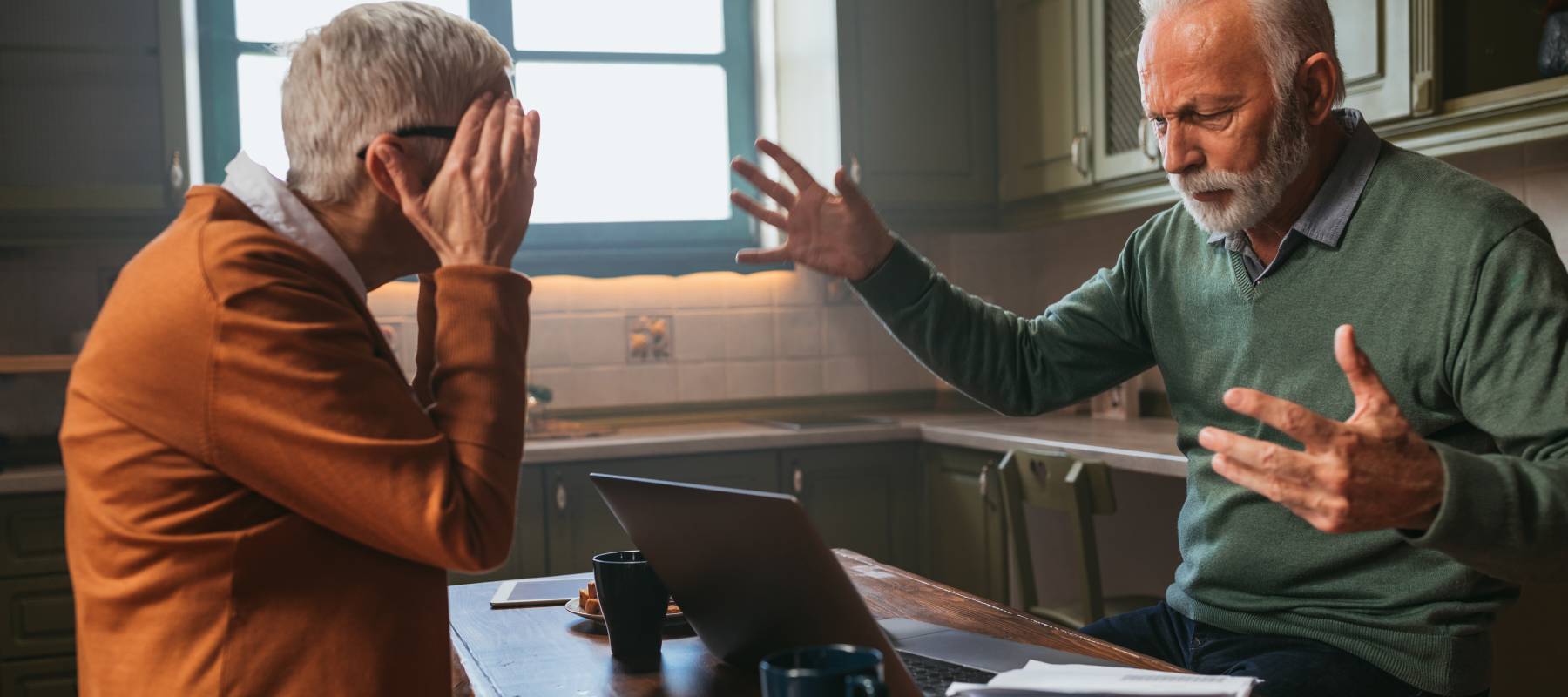 Couple with financial trouble