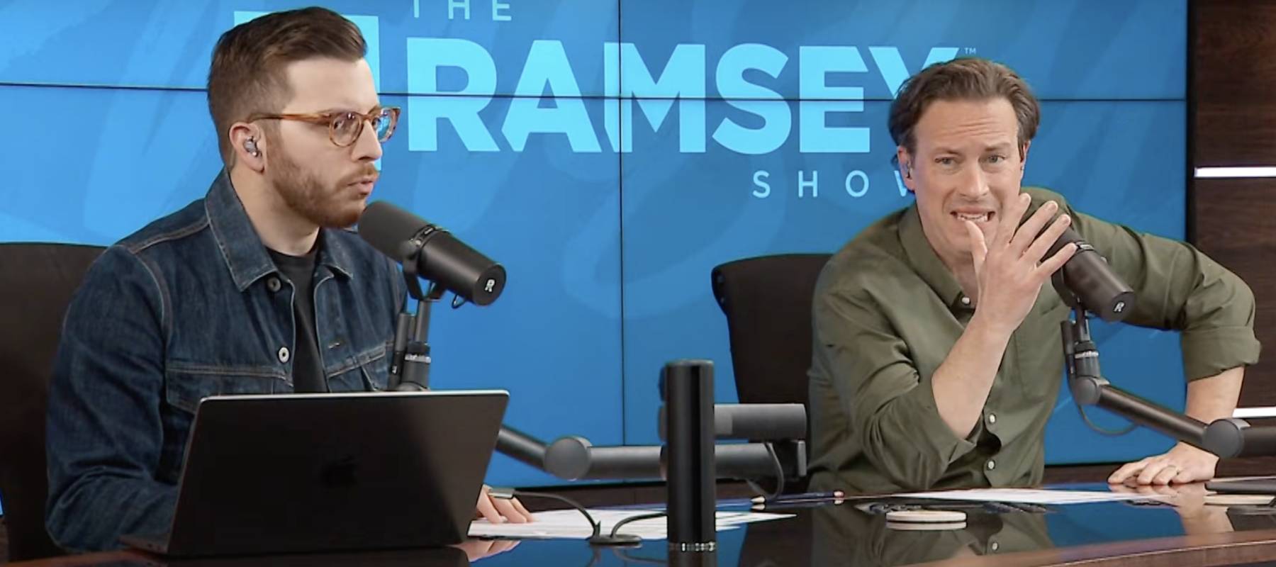 Hosts Ken Coleman and George Kamel take a call from a man in serious debt