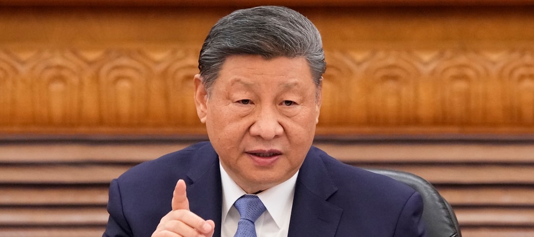 A close up of Xi Jinping, the President of China, who has enacted a widespread anti-corruption campaign.