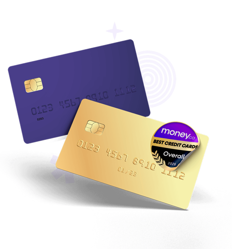 An image of two credit cards.