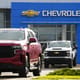 Automotive Consultants Inc. says February auto sales hit an all-time high for the month after jumping 24.4 per cent from last year. A Chevrolet vehicle logo is pictured on a car at an automot