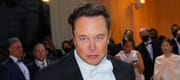 Elon Musk attends The 2022 Met Gala
