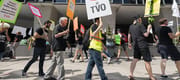 Workers at Ontario's public broadcaster have voted to reject what the company's management says is its "final" offer after nearly six weeks of labour action. TVO employees and supporters are 