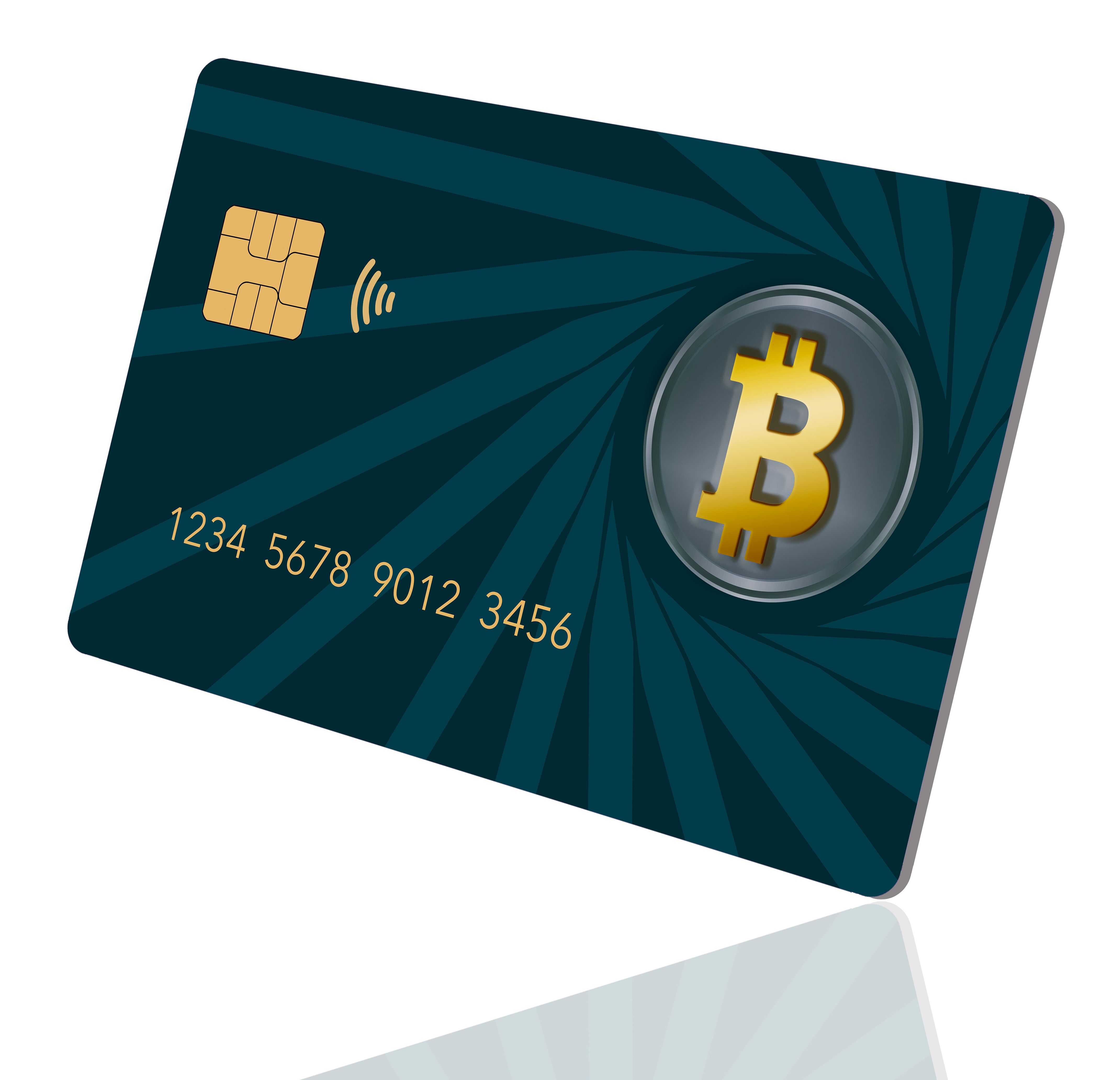 A bitcoin credit card 