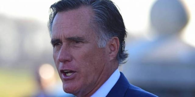 Mitt Romney after meeting
