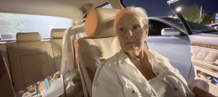Carolyn, 78, can no longer afford to live in a home and now sleeps in her car.