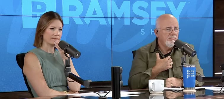 Rachel Cruze and Dave Ramsey