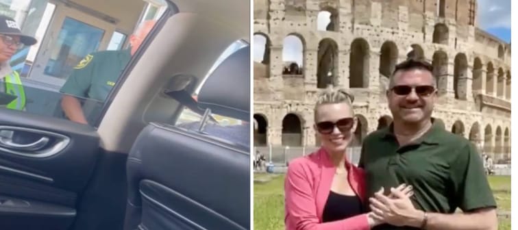 Couple stranded after Uber driver detained mid-ride
