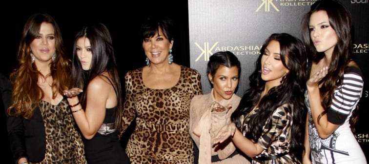 The whole Kardashian family gathers in 2011