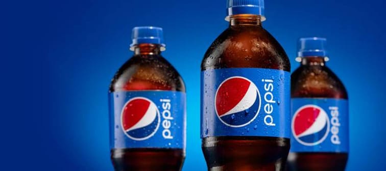 Pepsi bottles