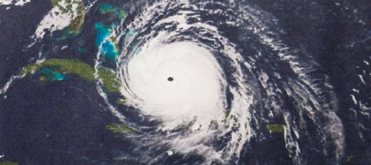 Geocolor Image of Hurricane Irma. Elements of this image furnished by NASA.