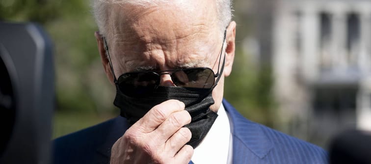 President Joe Biden Departs to Delaware from the White House, March 26, 2021