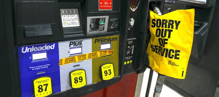 Gas stations face shortages after pipeline hack, Atlanta, May 11, 2021