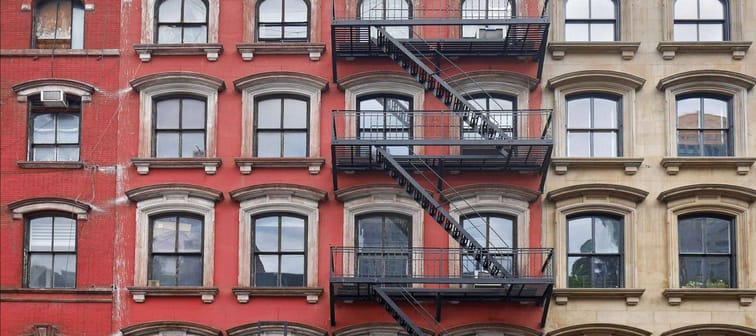 old Manhattan apartment buildings