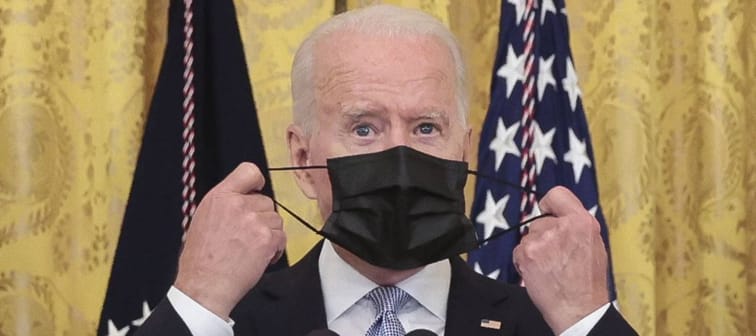 President Joe Biden holds event at the White House, Washington, District of Columbia - July 29, 2021.