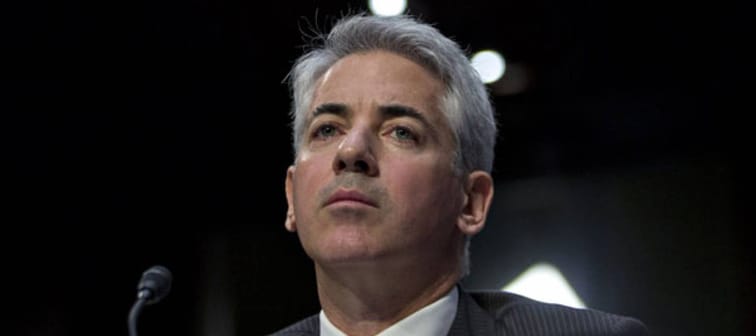 Activist investor and Pershing Square founder Bill Ackman speaking