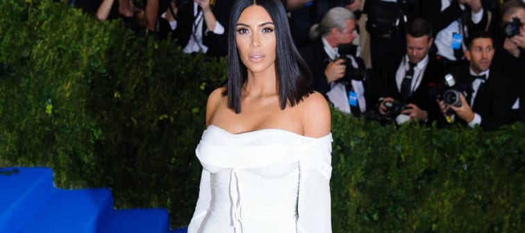 Kim Kardashian attends the 2017 Metropolitan Museum of Art Costume Institute Benefit Gala at The Metropolitan Museum of Art in New York, NY on May 1, 2017