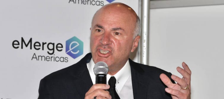 Kevin O'Leary at Emerge Americas 2022 at the Miami Beach Convention Center o
