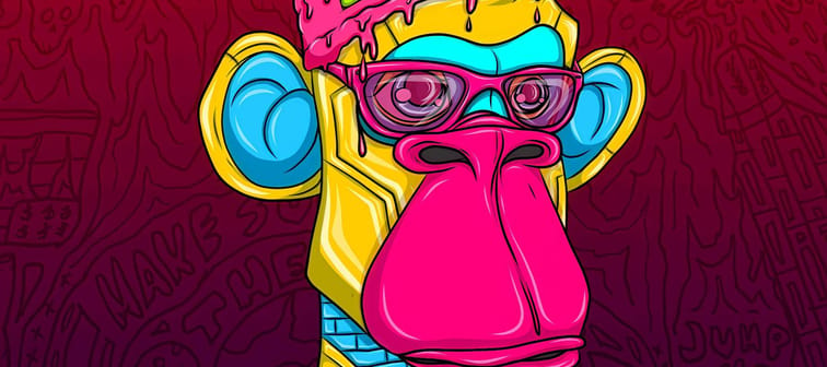 Caked Apes art cool style character NFTs