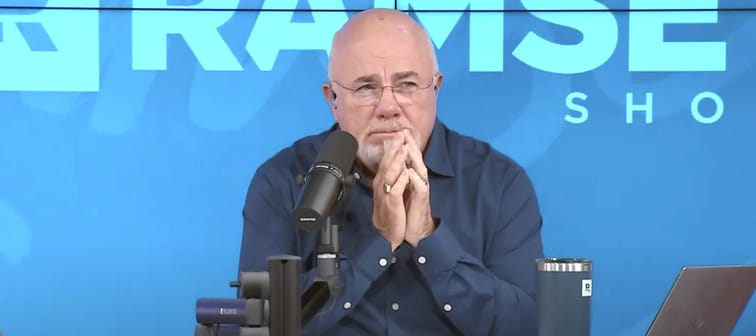 Dave Ramsey speaks on an episode of the Ramsey Show.