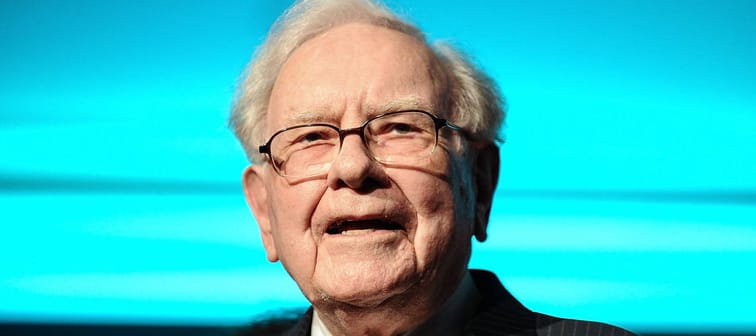 Warren Buffett is joined onstage by influential business people featured on the Forbes list of 100 Greatest Business Minds on September 19, 2017