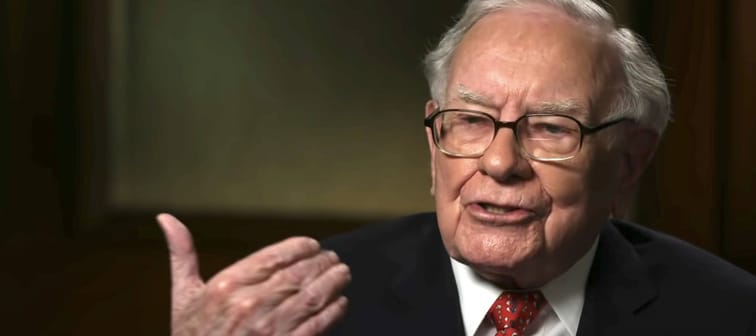 Billionaire investor Warren Buffett is interviewed on CNBC.