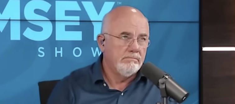 Screenshot of Dave Ramsey speaking during The Ramsey Show.