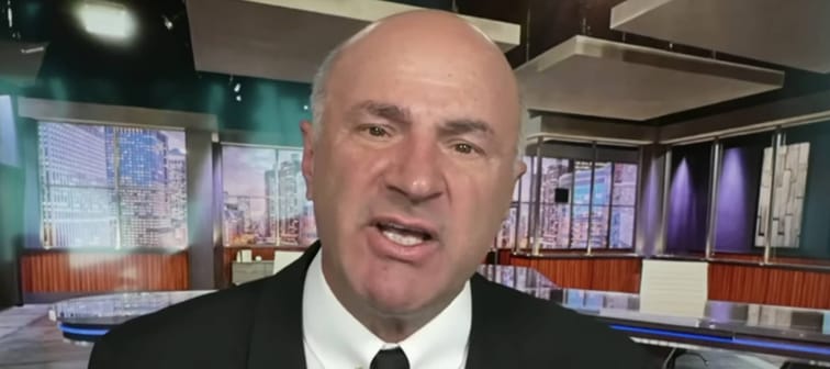 Kevin O'Leary speaks during an interview.