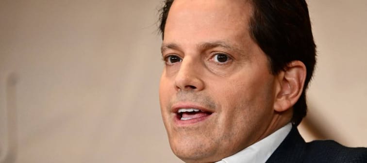 Anthony Scaramucci, founder and managing partner of SkyBridge Capital, speaks during The Wall Street Journal's WSJ Tech Live Conference