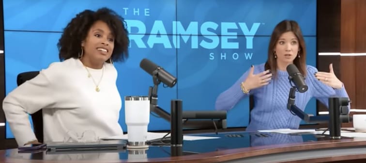 The Ramsey Show hosts Jade Warshaw and Rachel Cruze