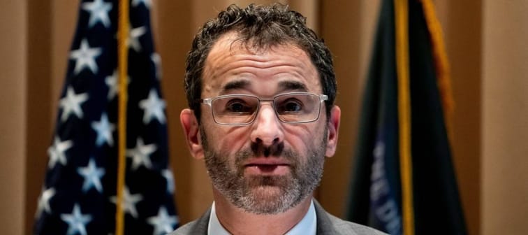 US Commissioner of the Internal Revenue (IRS) Danny Werfel speaks about goals for the 2024 tax filing season
