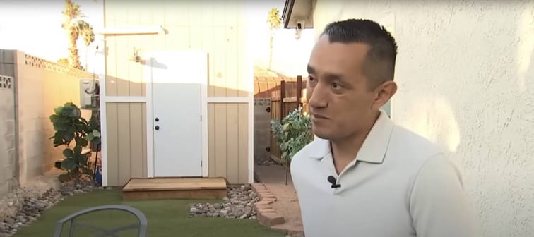 A landlord in Nevada was shocked at the demand for his 160-square-foot tiny home he's renting out for $950 per month.