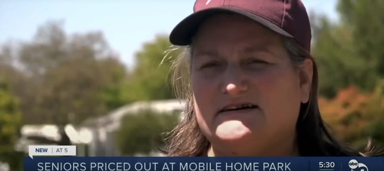 Karyn Keyser says she's one of a number of residents being priced out of Skyline Ranch Country Club in Valley Center.s