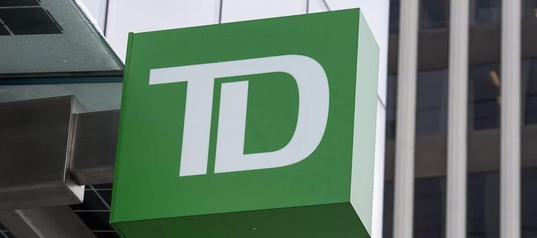 A TD Bank branch is seen in Halifax on Thursday, March 30, 2017. 