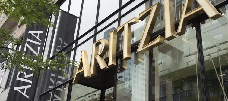 An Aritzia store is seen in Montreal, Tuesday, July 13, 2021. 