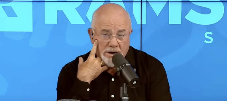 Dave Ramsey speaks during an episode of The Ramsey Show.