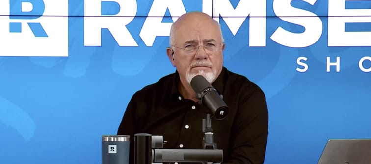 a screengrab of Dave Ramsey from an episode of The Ramsey Show