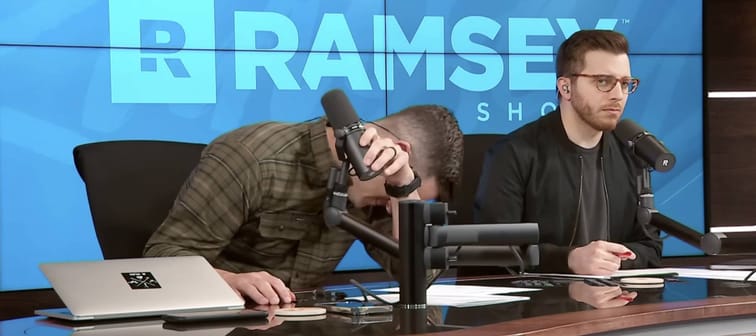 a screengrab from an episode of The Ramsey Show