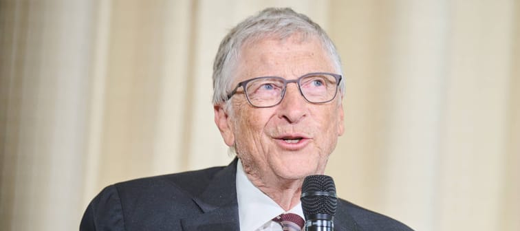 Bill Gates at the Global Solutions Summit in Germany