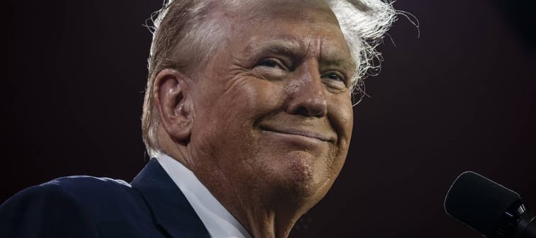 Donald Trump speaks at the Faith & Freedom Coalition's Road to Majority Policy Conference at the Washington Hilton in Washington, D.C., June 22, 2024