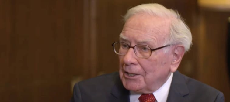 Warren Buffett speaking during an interview with Yahoo Finance.