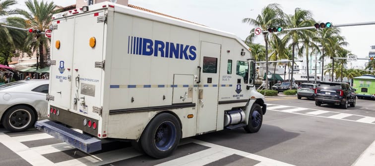 Brinks truck