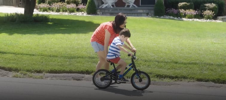 Cristina Tello-Trillo and her son ,Leo.