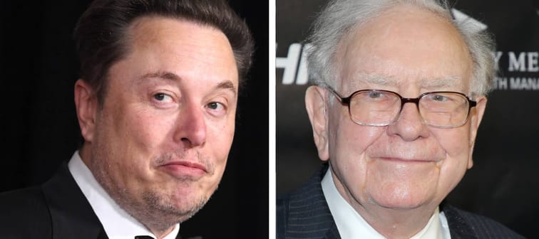 Elon Musk and Warren Buffett