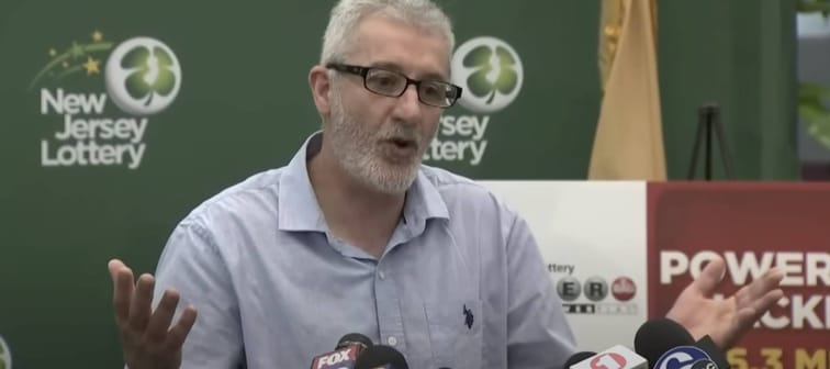 Lottery winner Tayeb Souami