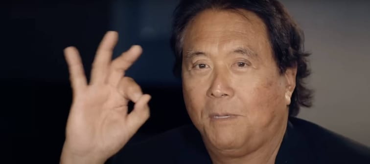 Robert Kiyosaki speaks during interview with Garrett Gunderson.