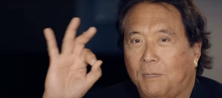 Robert Kiyosaki speaks during interview with Garrett Gunderson.
