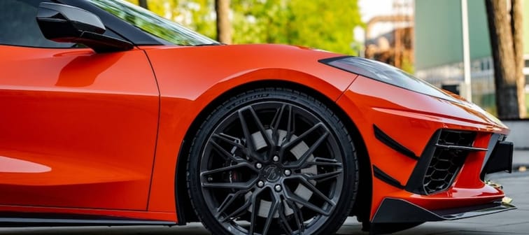 Red corvette