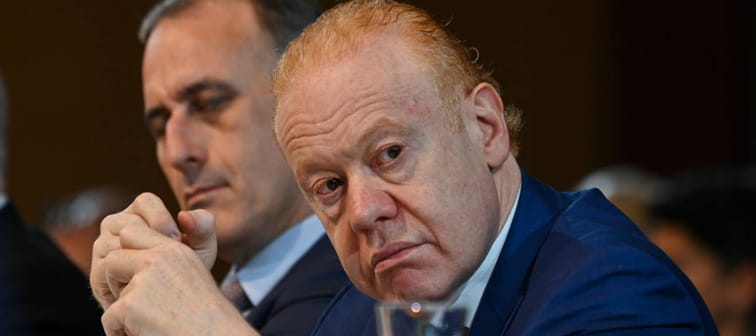 Australian businessman and billionaire Anthony Pratt attends a jobs and skills summit at Parliament House on September 1, 2022 in Canberra, Australia